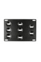 Areyourshop Front Bumper Tow Hook License Plate Mounting Holder Bracket fits for VW Golf 6 Tiguan... - 4