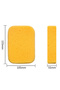 Epoxy color sand beauty seam Floor cleaning sponge Wiper Special Marbles Mosaic caulk wiper Car c... - 6