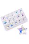 2024 NEW 15pcs/pack Single Hole 6714 Crystal STAR Beads 18mm Crystal AB Glass Pentagram Beads for... - 8