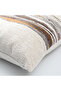 " Combos " - Linen Floor and Woven Patterned Throw Pillow 50X50 (Inner Pillow Included) - 2