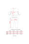 Baby Girl Duck Print Double Set with Bow Belt and Leggings Light Pink - 5