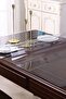 1.4 mm Net Thickness Transparent Thick PVC Table Protector Mica Tablecloth - 2