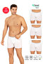 Özkan 11256 3 Pack Men's Premium Fabric Modal Cotton Flexible Soft Boxer Shorts