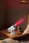 H2O Humidifier Steam Machine Air Ultrasonic Red Ambiance Pink 360 Degree - 6