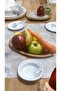 Wooden Boat Shaped Salad and Fruit Plate