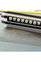 Aluminum Case Flip-Up In-Car Parking Phone Number Display Parking Number Parkmatic Black - 5