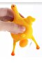 2 Pieces Crazy Chicken Squishy Laying Eggs Chicken Keychain Bag and Wallet Ornament Gift - 3