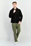 Men Plain Soft Shell Jacket, Black - 4