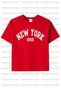 New York Brooklyn Printed 3 Pack Unisex Black-White-Red Kids T-Shirt - 2