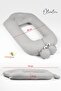 Baby Hugging and Shaping Pillow - 2 in 1, Flat Head, 100% Cotton - 6