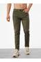 Men's Khaki Slim Fit Pants - 3