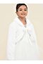 Girl's Soft Plush Textured Stylish Fur Bolero - 3