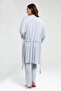 Women's Long Sleeve 3-Piece Pajama Set Pc8977-S-V1 - 5