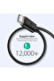 كابل RAVPower RP-CB044 بطول 1 متر/3.3 قدم، من USB-A إلى USB Type-C، باللون الأسود - 4