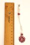 Trabzon Handwork Hand Knitted Kazaz Red White Imame Tassel - 5