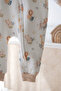 Girls Boys Thick Fiber Filled 2 Tog Cotton Patterned Sleeping Bag - 7
