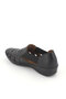 Women's Black Comfort Leather Sandals - 18791395 - 4