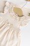 Laced Bow Summer Muslin Baby Girl Dress Baby Jumpsuit - 4