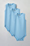 3 Pcs Children's Bodysuit Special Underwear for Children with Large Size Bottom Snaps