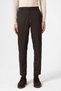 Brown High Waist Classic Men's Trousers