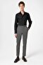 Anthracite Classic High Waist Men's Trousers - 2