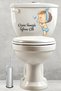 Cute Baby Toilet Seat Sticker - Waterproof, Easy to Apply
