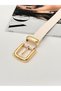 Women's Belt with Gold Bridge Buckle, Jacket Belt, Trouser Belt, Dress Belt, - 4