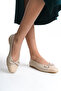 Women's Daily Ballet Flats Round Toe Ballerina Flats Elera Beige - 2
