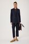 Double-Breasted Closure Oversize Blazer Jacket - 4