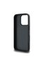iPhone 16 Pro Compatible Case Guess Licensed White Rose Printed Large 4g Metal Logo Cover Black - 4