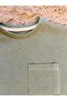 Waffle Fabric Tshirt Shorts Male Child 2 Pcs Set - 3