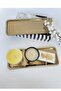 Stainless Steel Gold Color Rectangular Narrow Metal Flat Presentation Tray Tea Coffee Dessert Presentation 1 Piece - 3