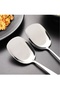 Serving Spoon Set Set of 6 Stainless Steel Luxury Food Salad Pastry Pastry Bakery Chicken - 3