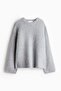 Oversized mohair-blend jumper