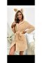 Welsoft Hooded Rabbit Ears Plush Bathrobe - 3