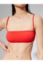Strapless Textured Bikini Top - Detachable Strap - 5