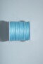 PEARL BLUE COLOR 1.0 mm 50 Meters Waxed thread Saddler Leather sewing thread necklace jewelry design thread bracelet thread - 4