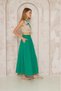 Women's Pocketed Elastic Waist Kiloş Drapey Bohemian Style Casual Long Daily Poplin Skirt 3623286 - 5