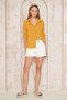 Women's Pompom Slim Fit Long Sleeve Shirt Powder 3621275 - 3