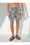 Swim Shorts Floral Lace Waist Pocket - 5