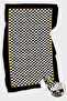 Black Checkerboard Patterned Oven Kitchen Towel 30X50Cm - 2