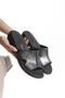 Orthopedic Leather Sole Heel Spur Supported Daily Platinum Slippers