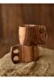 Kamptek Wooden Quality Walnut Kuksa Glass 2 Pieces 200ml