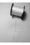 0.8 mm 100 Meters Polyester Rosary String White Color Polyester String - 7