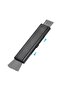 Multi-Purpose Double-Sided Cleaning Brush Torpedo Cleaning Brush Retractable Keyboard and Car Interior