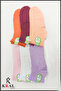 Girl's Bamboo (6 Pieces) Invisible Seamless Perfumed Summer Booties Socks - 4