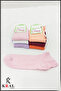 Girl's Bamboo (6 Pieces) Invisible Seamless Perfumed Summer Booties Socks - 6