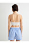 Crop Athlete Thick Strap U-Neck Ribbed - 6