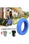 8Pcs Blue Silicone Wear-Resistant Sound-Absorbing Suitcase Wheel Case Skidproof Mold - 5