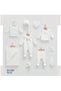 Cross-Stitch Patterned Set of 10 Baby Hospital Discharge Outfits 2025 (Newborn) //1690